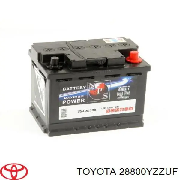 Batería de Arranque Toyota (28800YZZUF)