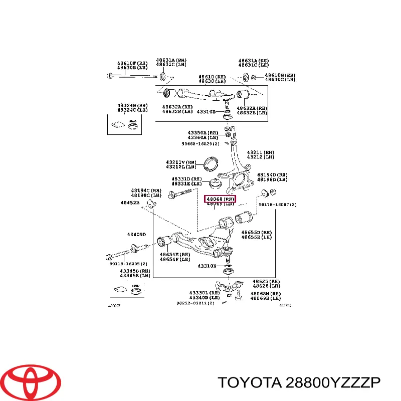 Batería de arranque Toyota 28800YZZZP precio, desde 246,40 EUR