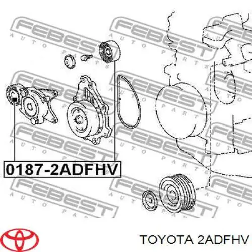 Motor completo 2ADFHV Toyota
