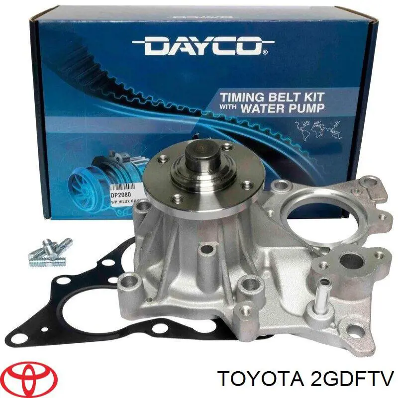 2GDFTV Toyota motor completo