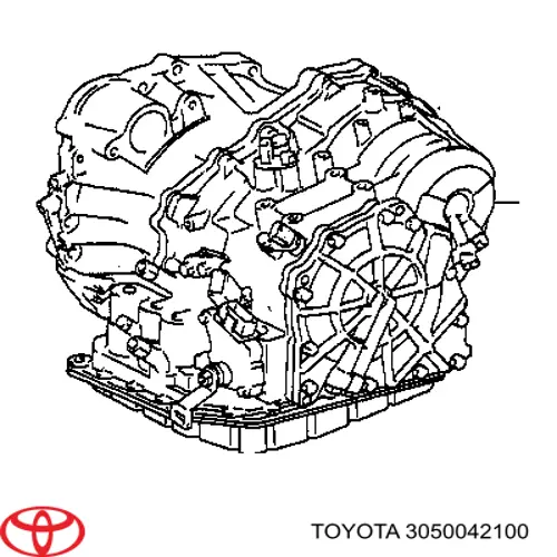 305104210084 Toyota caja de cambios automática