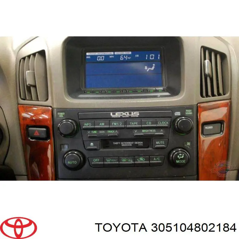 Transmisión automática para Lexus RX 300 MCU15