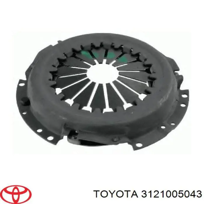 3121005043 Toyota plato de presion del embrague funcion