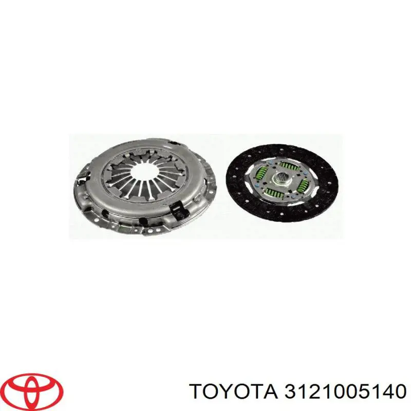 3121005140 Toyota plato de presion del embrague funcion