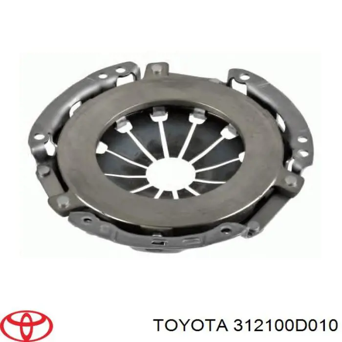 Plato de presión del embrague para Toyota Yaris (P10)