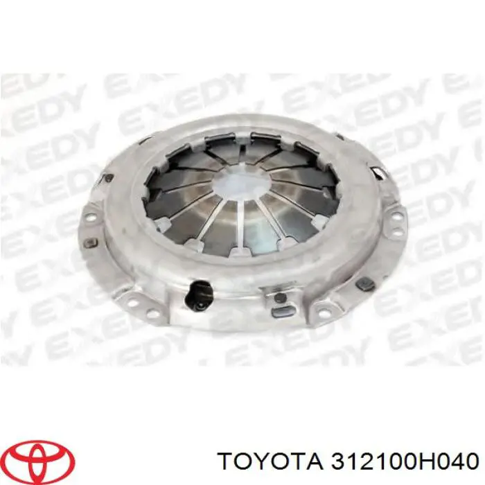 Plato de presión de embrague 312100H040 Toyota