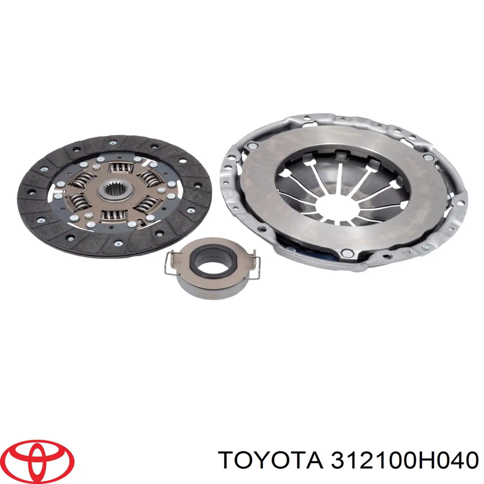 Comprar 312100H040 Toyota Plato de presión de embrague
