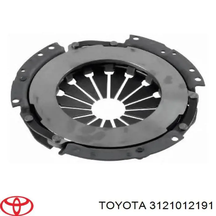 3121012191 Toyota plato de presión de embrague