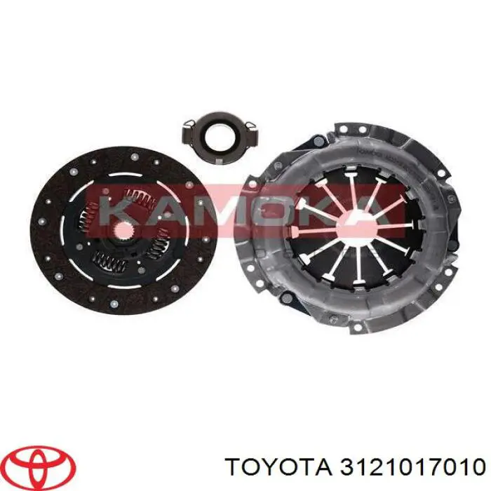 3121017010 Toyota plato de presión del embrague