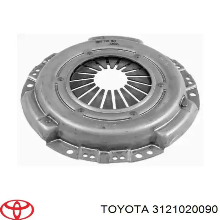 3121020090 Toyota plato de presión del embrague