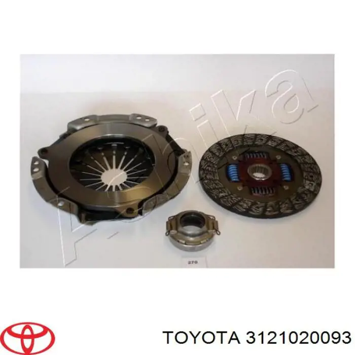 Plato de presión del embrague Toyota Celica T16