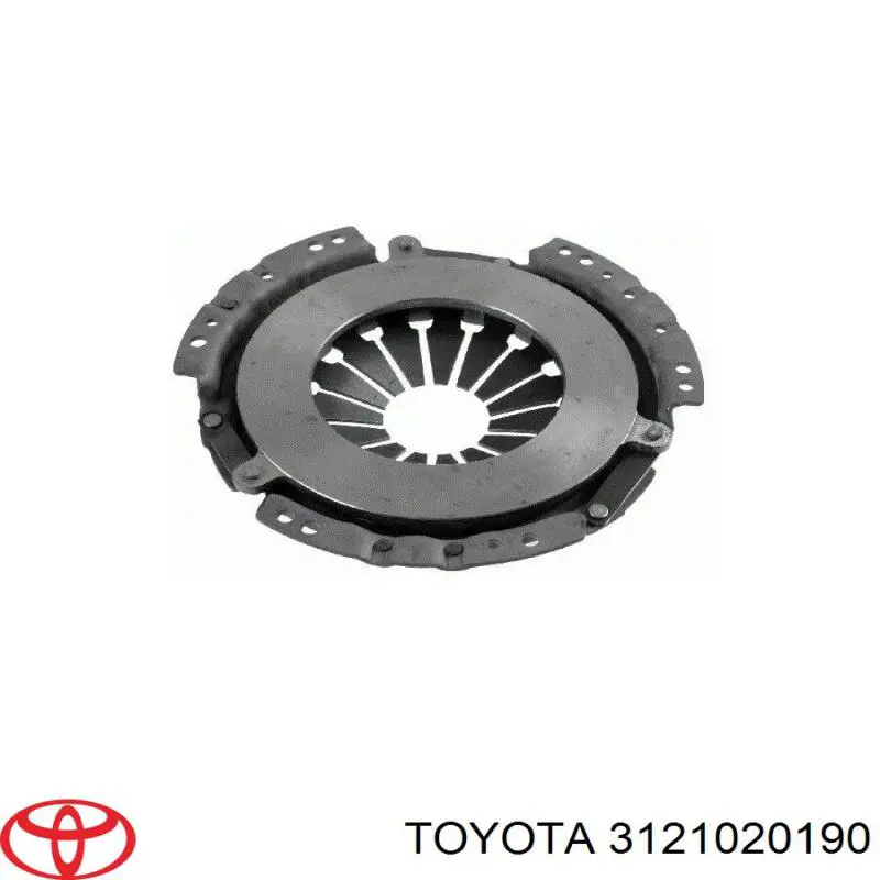 3121020190 Toyota plato de presión de embrague