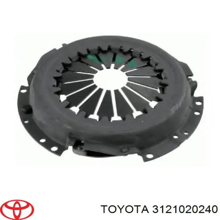 3121020240 Toyota plato de presión del embrague