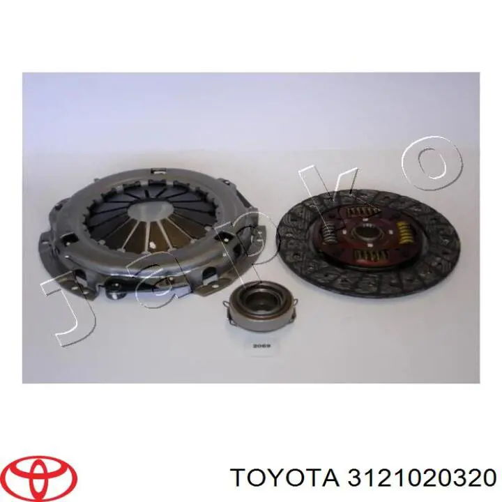 312103302184 Toyota plato de presión de embrague