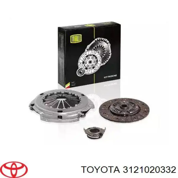 Plato de presión del embrague para Toyota RAV4 (XA)