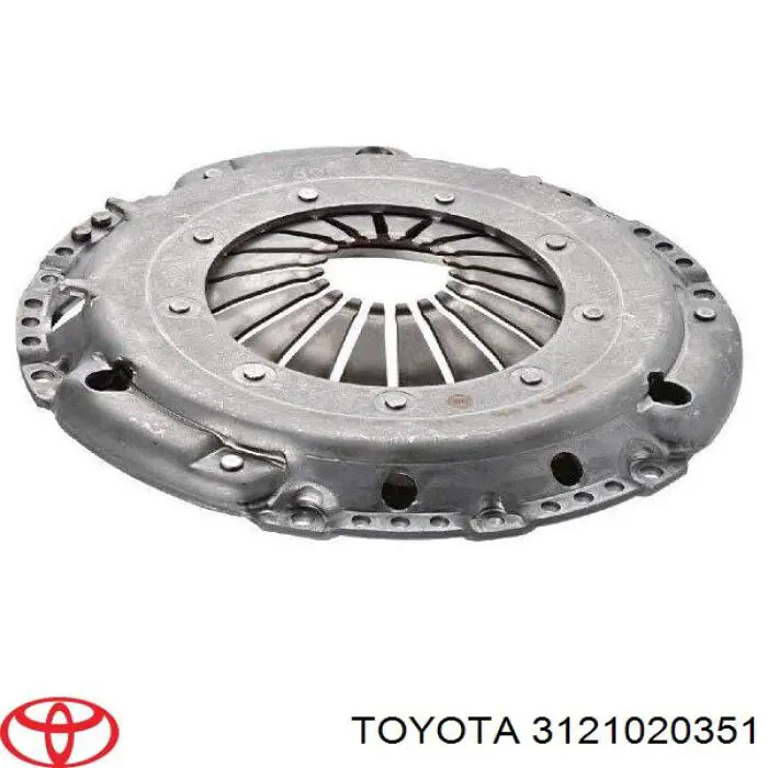 3121020351 Toyota plato de presion del embrague funcion
