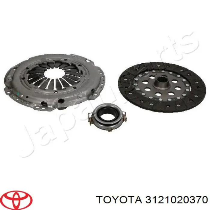 3121020370 Toyota plato de presión del embrague