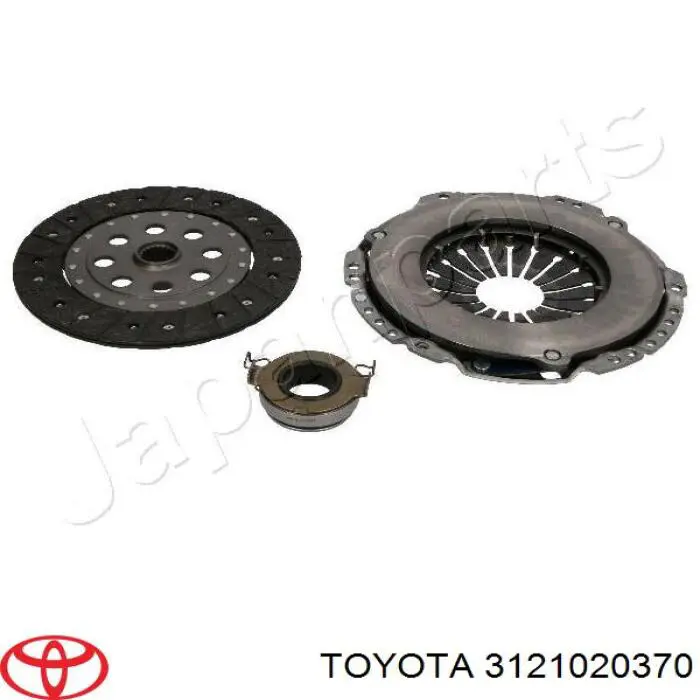 Plato de presión de embrague 3121020371 Toyota