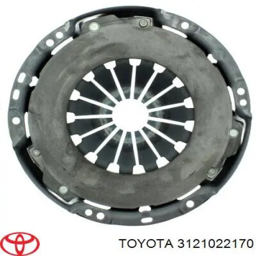 3121022170 Toyota plato de presión de embrague