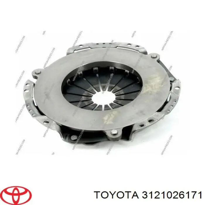3121026171 Toyota plato de presión del embrague