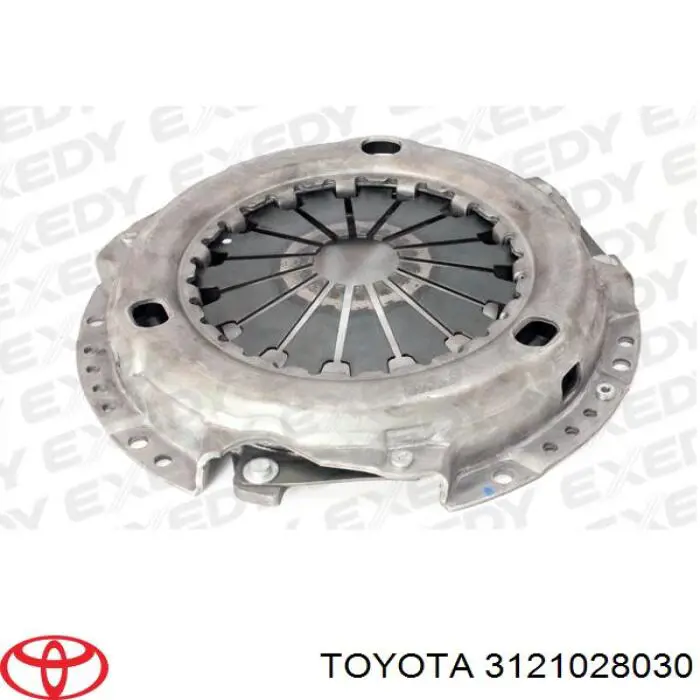 3121026110 Toyota plato de presion del embrague funcion