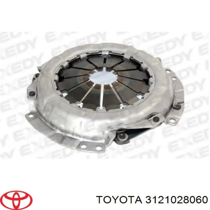 3121028060 Toyota plato de presión de embrague
