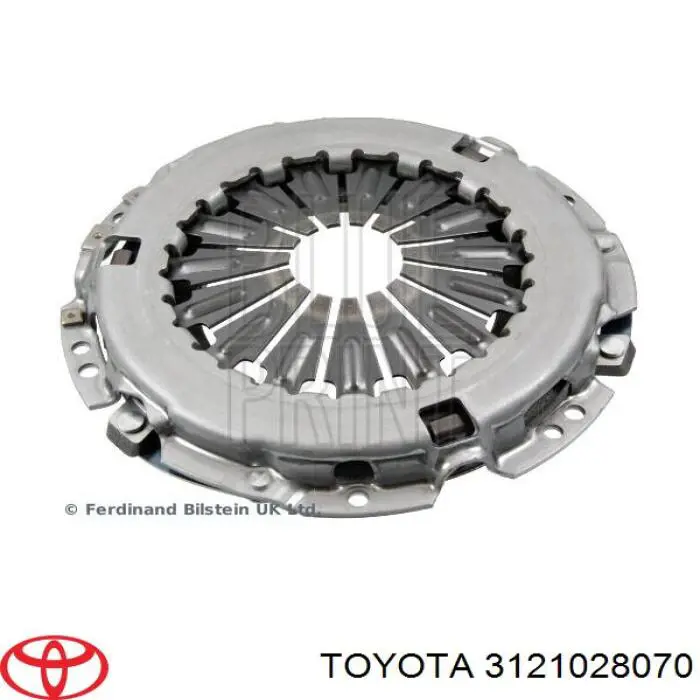 3121028070 Toyota plato de presión del embrague