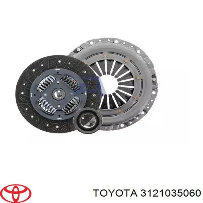 3121043011 Toyota plato de presión de embrague