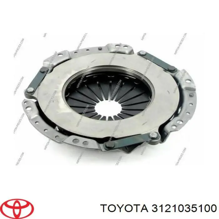 3121035100 Toyota plato de presión de embrague