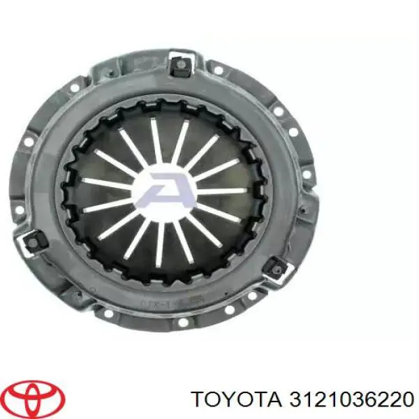 3121036220 Toyota plato de presión del embrague