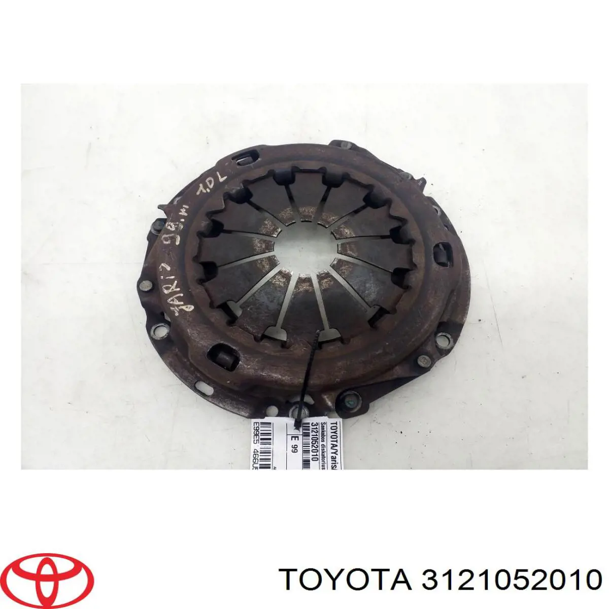 3121052010 Toyota plato de presión de embrague