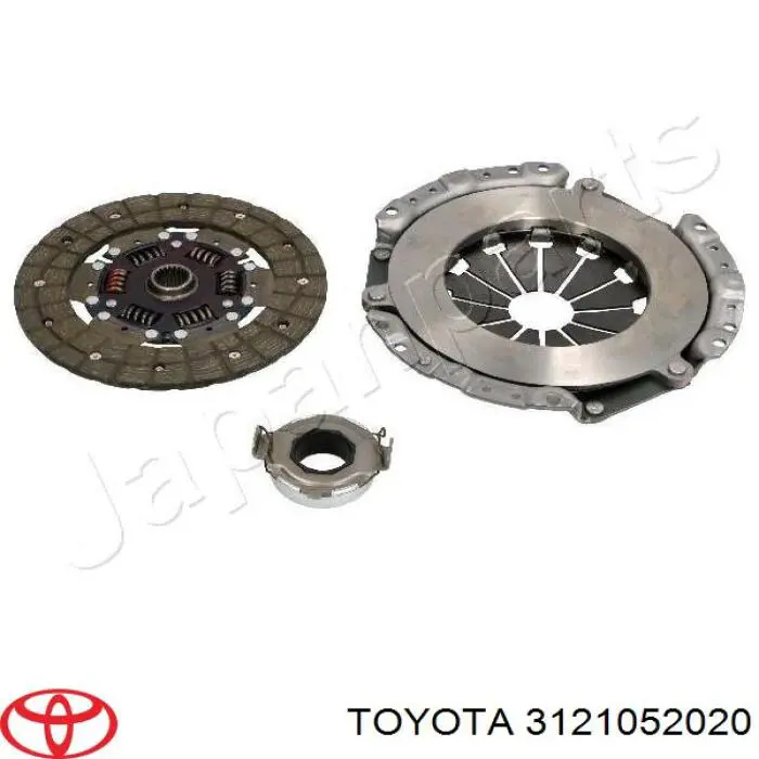 3121052020 Toyota plato de presión de embrague