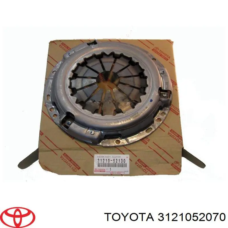 3121052070 Toyota plato de presión del embrague