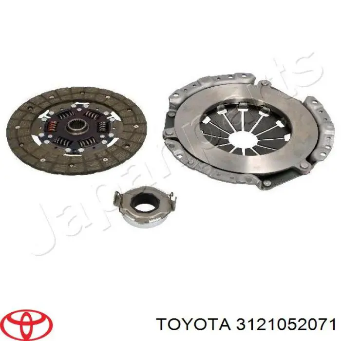 3121052071 Toyota plato de presión del embrague