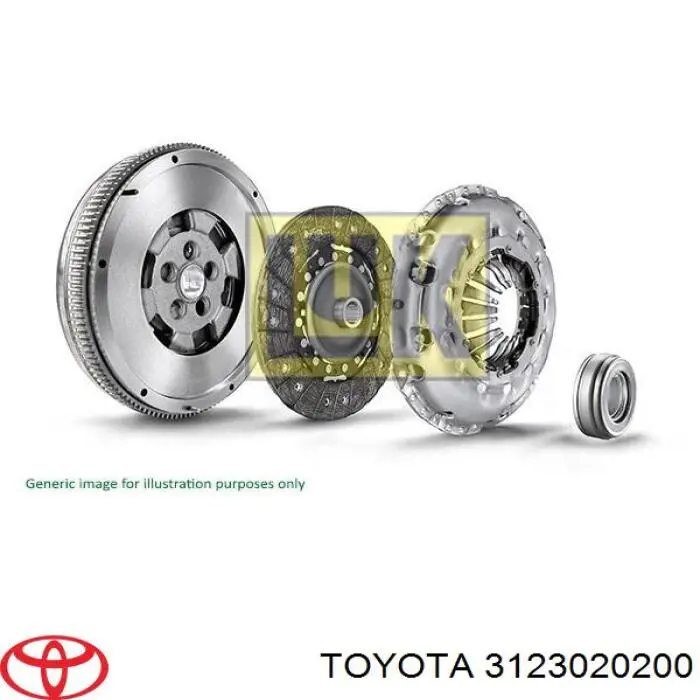 Cojinete de desembrague para Toyota RAV4 (A4)