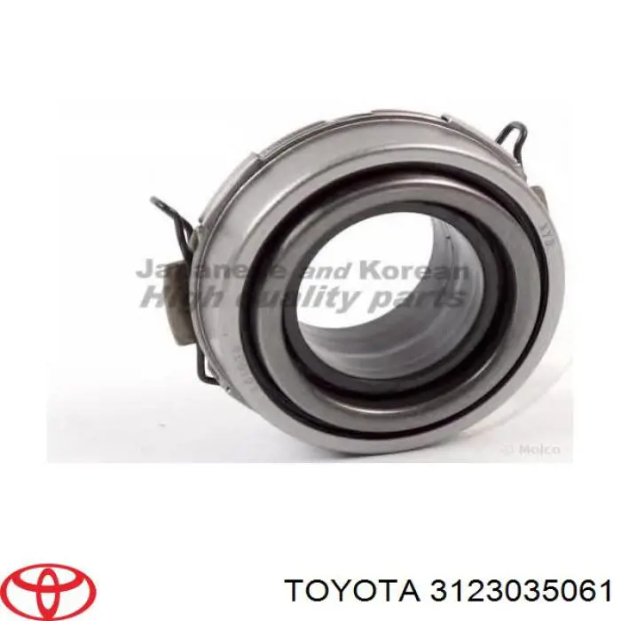 3123035061 Toyota cojinete de desembrague