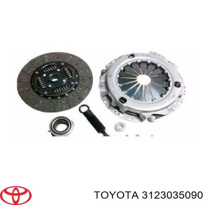 3123035090 Toyota cojinete de desembrague