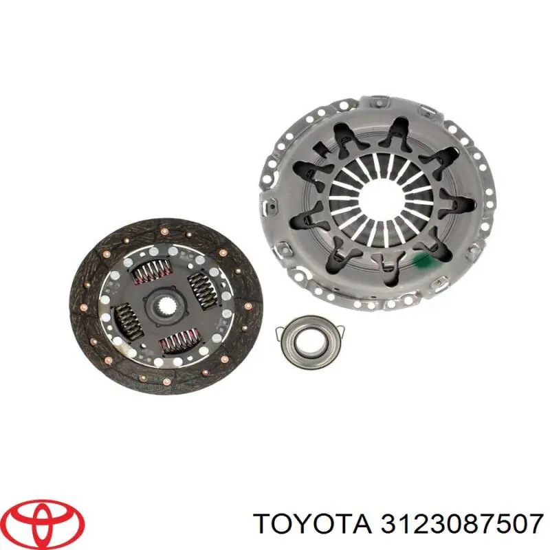 Cojinete de embrague 3123087507 Toyota