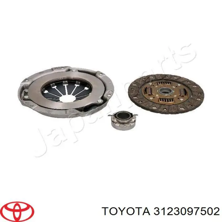 Cojinete de embrague 3123097502 Toyota