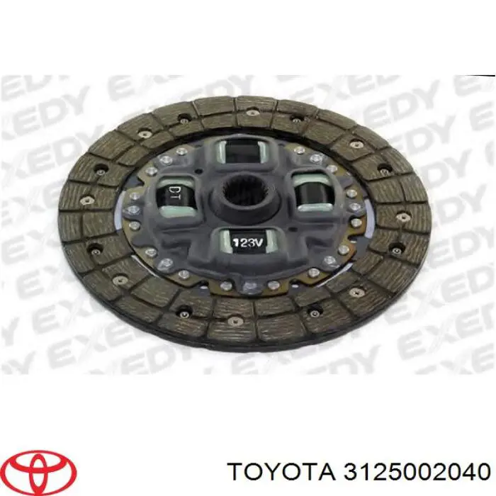 Comprar 3125002040 Toyota Disco de embrague