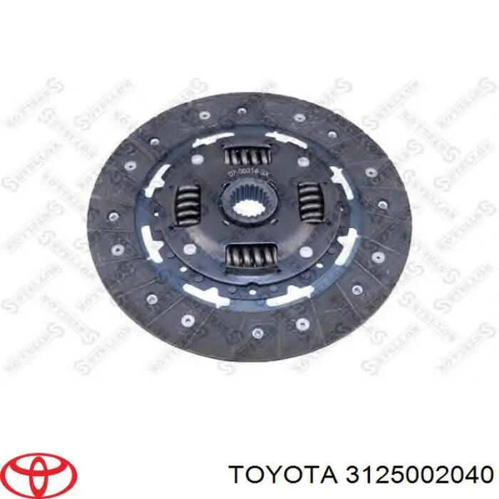 Disco de embrague Toyota Celica T16