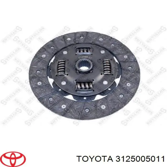 Embrague de disco Blue Print ADT331109