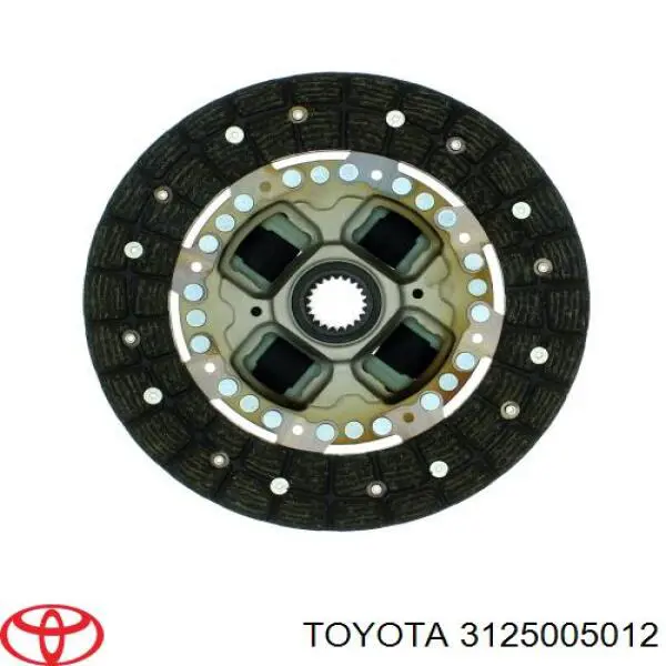 Disco de embrague 3125005012 Toyota