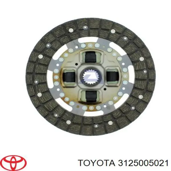 3125020250 Toyota disco de embrague