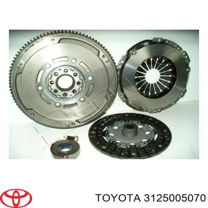 Disco de embrague 3125005070 Toyota