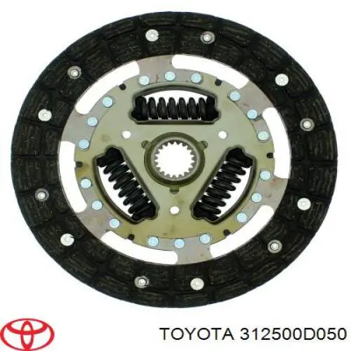 312500D050 Toyota disco de embrague