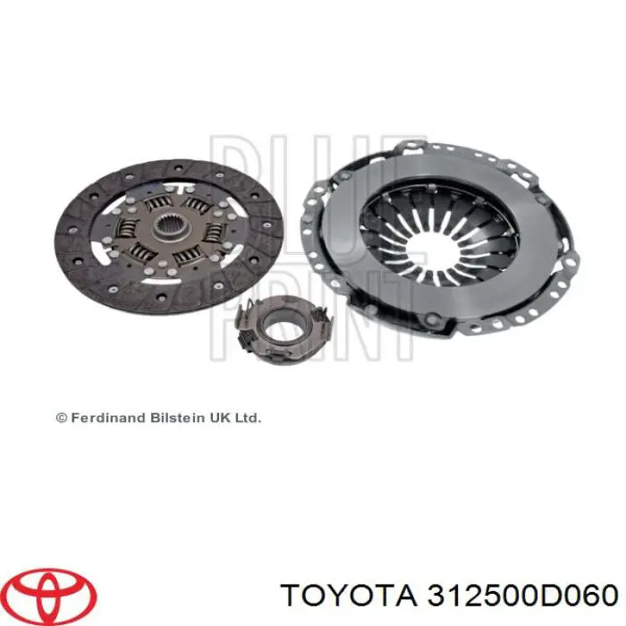 Disco de embrague Toyota Celica T16