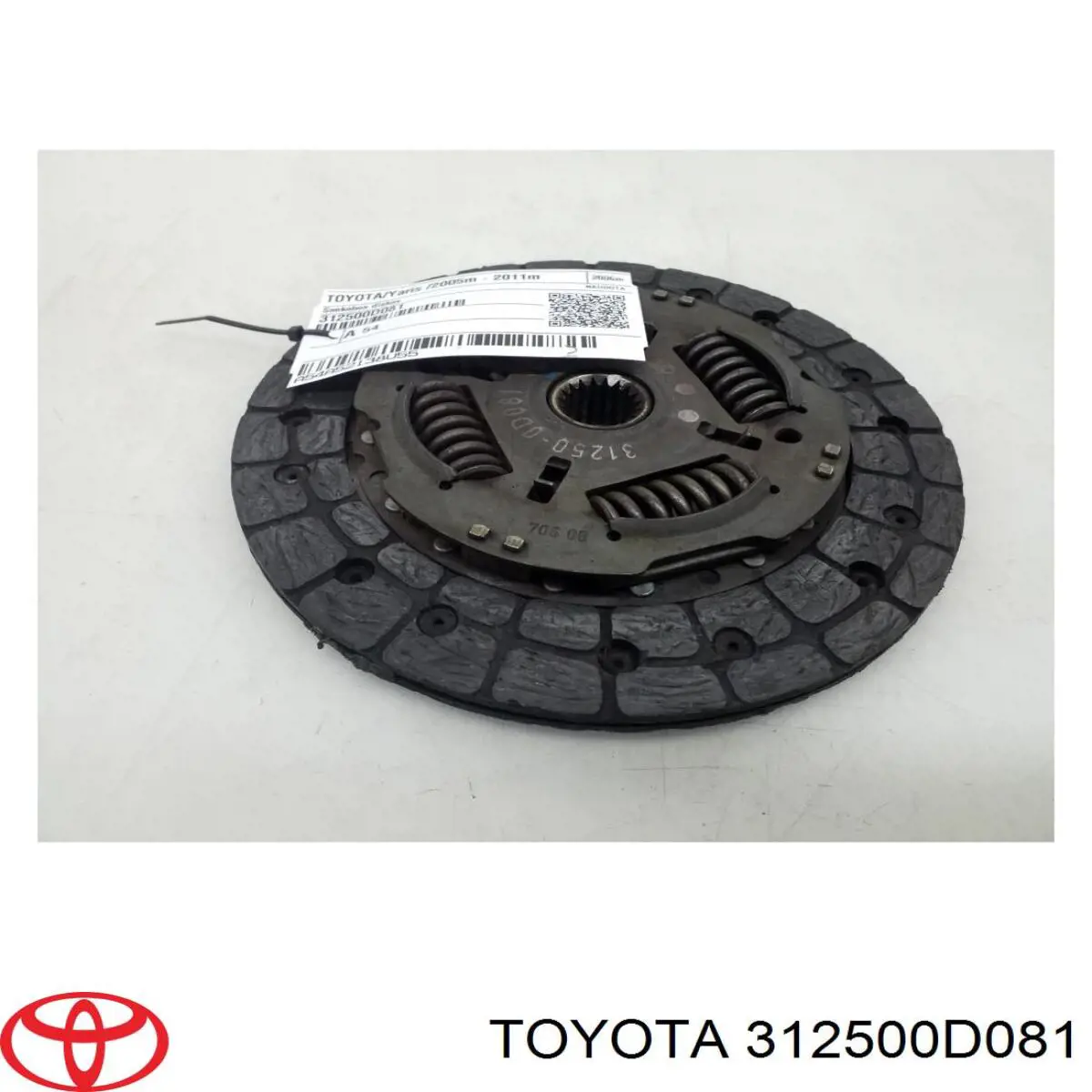 312500D081 Toyota disco de embrague