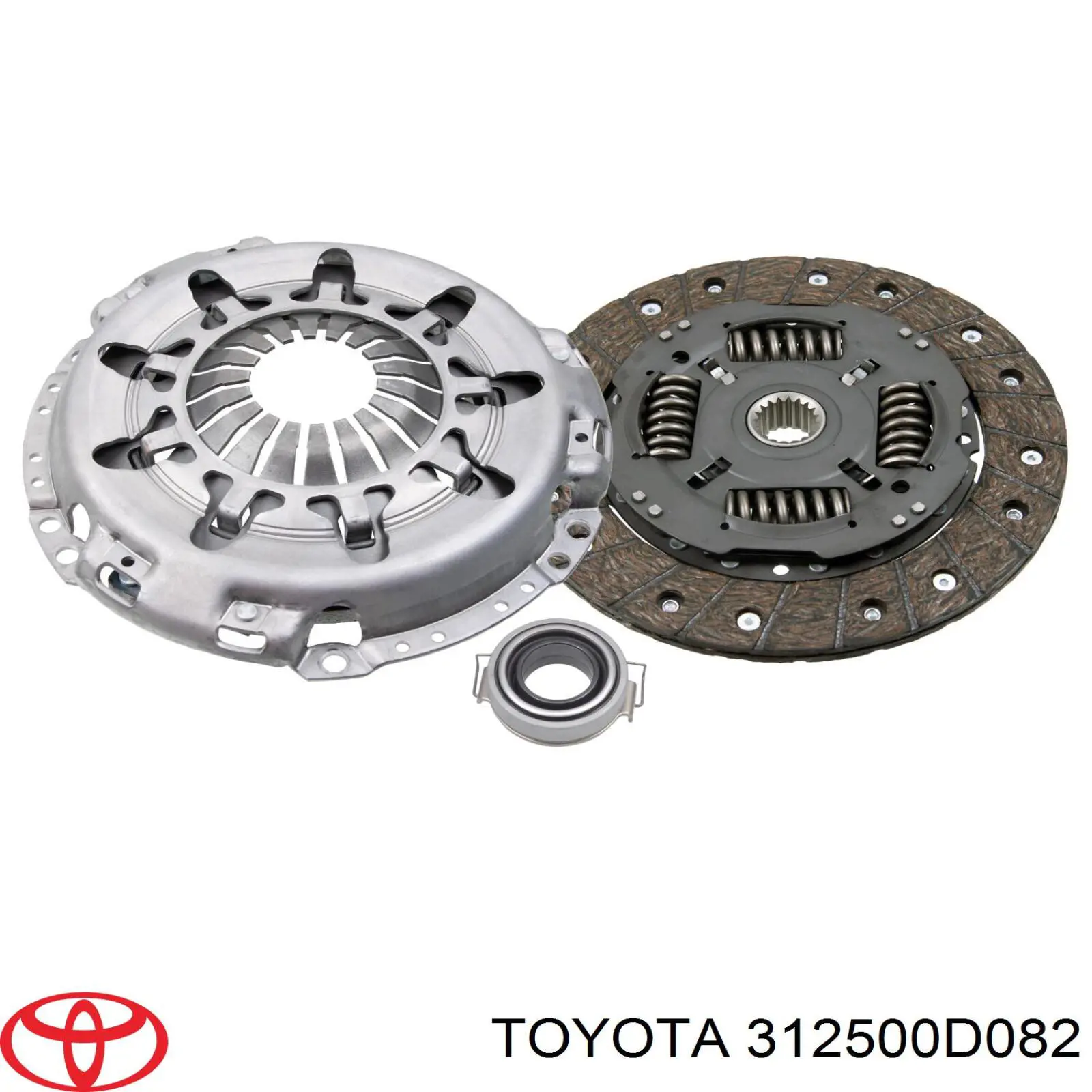 312500D082 Toyota disco de embrague