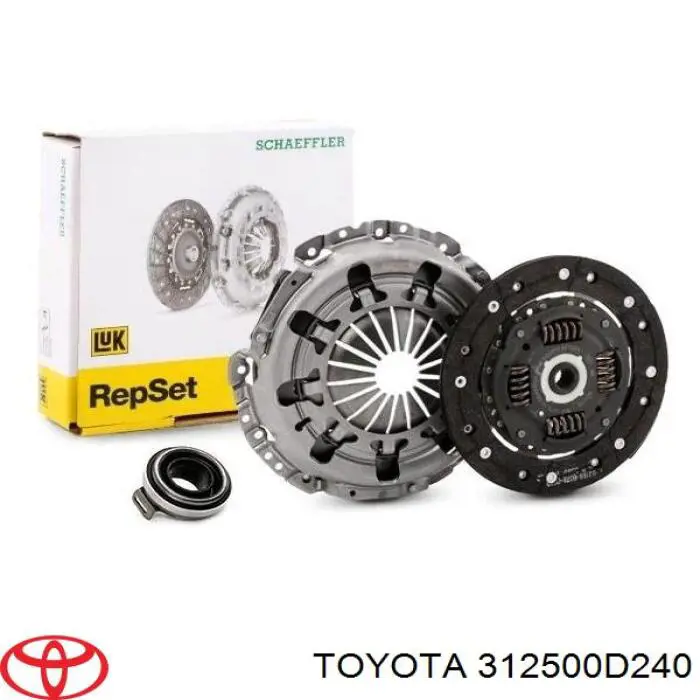 Disco de embrague 312500D240 Toyota